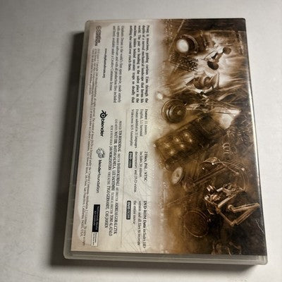 Elephants Dream (DVD, 2006, 2-Disc) Blender First Open Source Movie All Regions