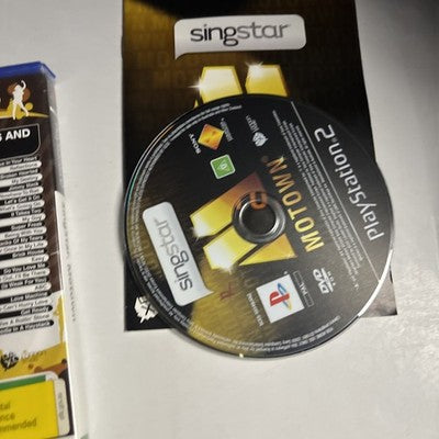 Singstar Motown Sony PlayStation 2 PS2 - Complete With Manual PAL