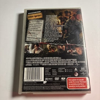 Land of the Dead - Director's Cut (DVD, 2005) Dennis Hopper, Region 4,2