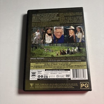 The Man from Snowy River (DVD, 1982) Kirk Douglas, Sigrid Thornton Region 4