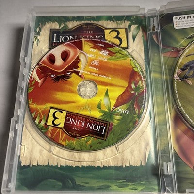 The Lion King 3 Hakuna Matata (DVD, 2004, 2-Disc) Disney Animated Film Region 4