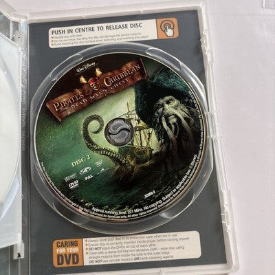 Pirates of the Caribbean - Dead Man's Chest (DVD, 2006) Region 4