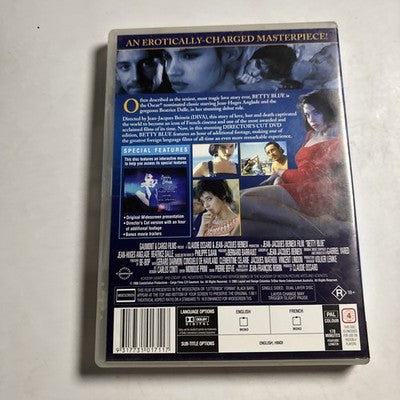 BettyBlue (The Director's Cut, DVD, 1986) Beatrice Dalle Region 4