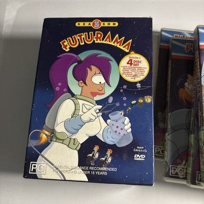 Futurama : Season 3 (DVD, 2001) Region 4