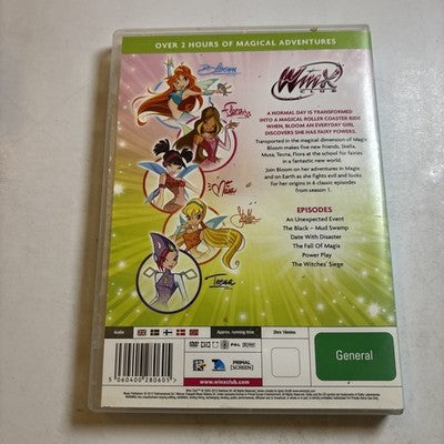 Winx Club - Power Play (DVD, 2004) Region 4