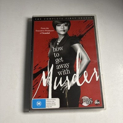 How to Get Away with Murder : Season 1 (DVD, 2014) Region 4 NEW