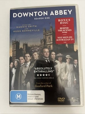 Downton Abbey : Season 1 (DVD, 2011, 4-Disc) Region 4 &2