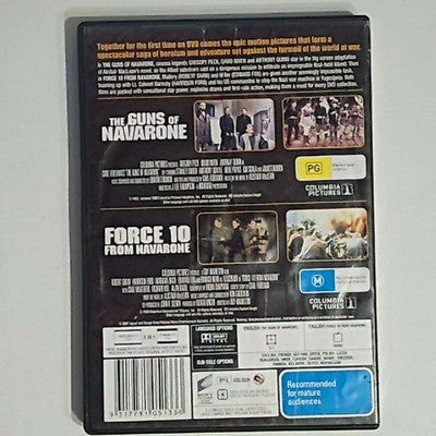 The Guns of Navarone / Force 10 from Navarone | Double Pack (DVD, 2007) Region 4
