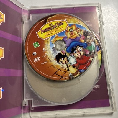 An American Tail / Fievel Goes West / The Treasure of Manhattan Island DVD