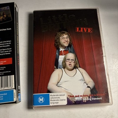 Little Britain - Live (DVD, 2006) David Walliams, Matt Lucas Region 4