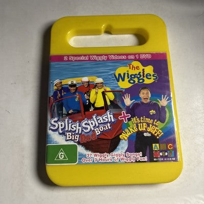 The Wiggles - Splish Splash Big Red Boat / Wake Up Jeff (DVD, 2006) Region 4