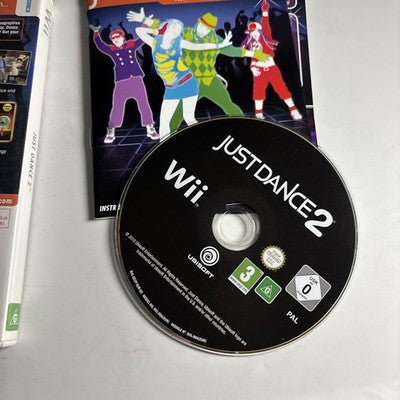 Just Dance 2 - Nintendo Wii Complete With Manual PAL