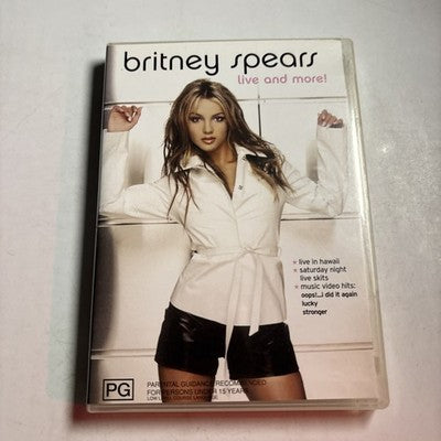 Britney Spears - Live and more (DVD, 2000) All Regions