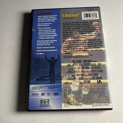 Rocky - Special Edition (DVD, 1976) Sylvester Stallone Region 1