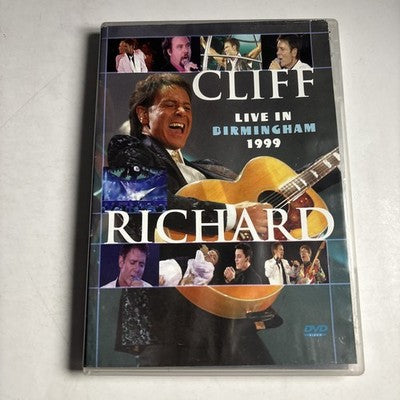 Cliff Richard - Live in Birmingham (DVD, 1999) All Regions