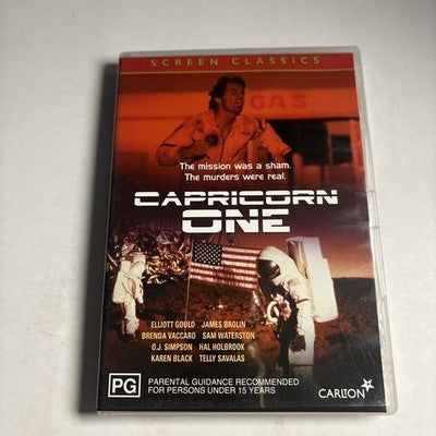 Capricorn One (DVD, 1978) O. J. Simpson, Elliott Gould, Telly Savalas Region 4