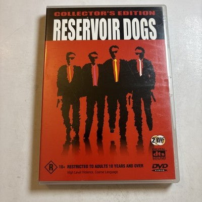 Reservoir Dogs (DVD, 1992) Harvey Keitel, Michael Madsen, Region 4