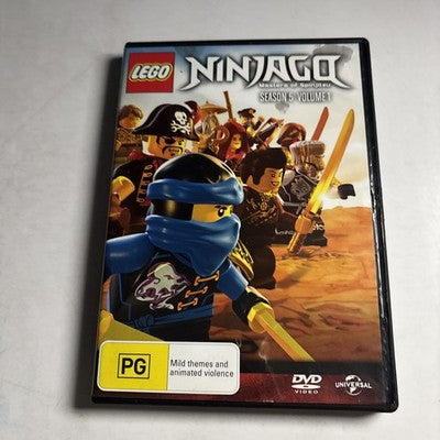 Lego Ninjago - Masters of Spinjitzu : Series 5 : Vol 1 (DVD, 2011) Region 4,2