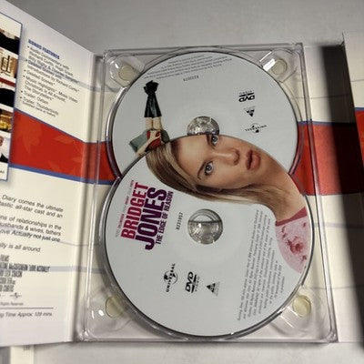 Bridget Jones, Love Actually, About A Boy, Notting Hill, Edge of Reason DVD