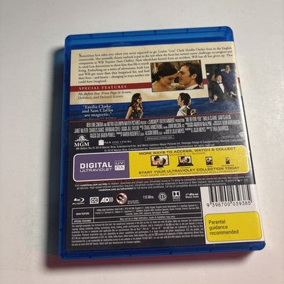 Me before You (Blu-ray, 2016) Emilia Clarke, Jenna Coleman, Alan Breck, Region B