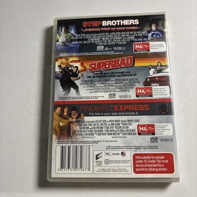 Superbad / Step Brothers / Pineapple Express DVD Region 4