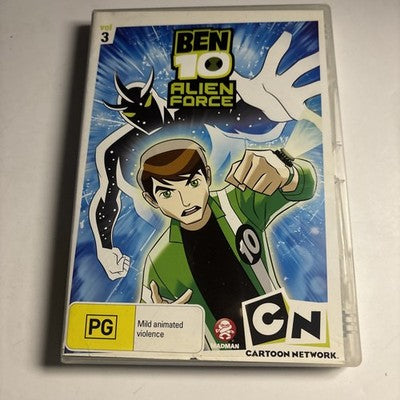 Ben 10 - Alien Force : Vol 3 (DVD, 2008) Region 4