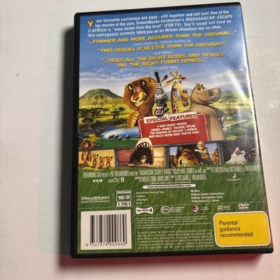 Madagascar - Escape 2 Africa (DVD, 2008) Region 4