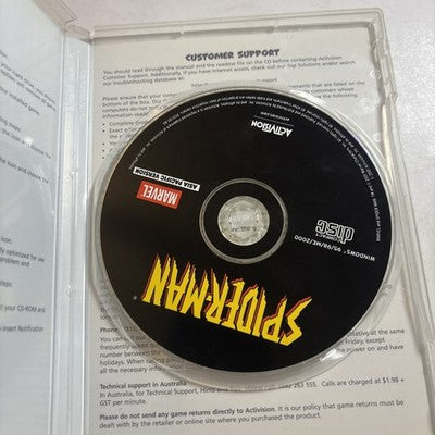 Spider-Man PC CD ROM Marvel Essential Collection Activision
