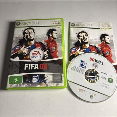 FIFA 08 Microsoft XBOX 360 PAL Game Complete