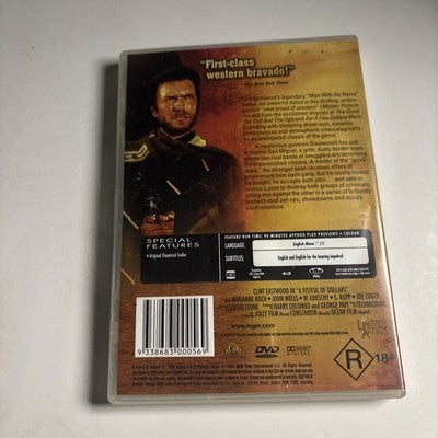 A Fistful of Dollars (DVD, 1966) Clint Eastwood Region 4
