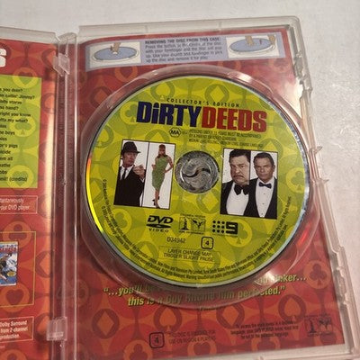 Dirty Deeds (DVD, 2002) John Goodman, Sam Neill, Toni Collette, Region 4