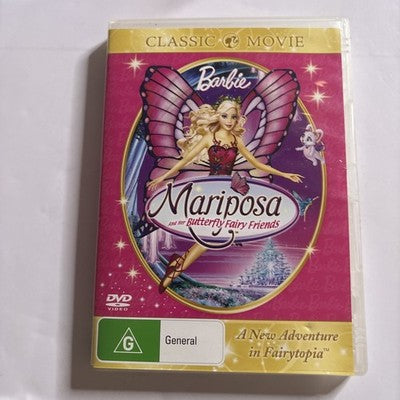 Barbie - Mariposa (DVD, 2008) Region 4,2