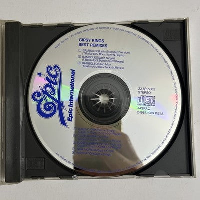 Gipsy Kings – Best Remixes (CD, 1989) Japan Obi 22・8P-5305