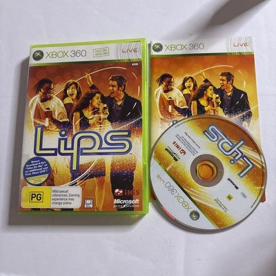 Lips Microsoft Xbox 360 Manual PAL