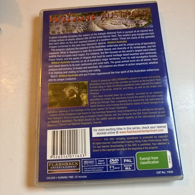 Grainger's World - Wildest Australia (DVD, 1996) All Regions