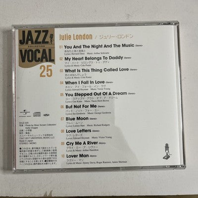 Julie London – Jazz 100 Jazz Vocal Collection (CD, 2017) Japan SHJZ-325
