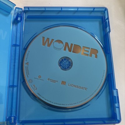 Wonder (Blu-ray, 2017) Julia Roberts, Owen Wilson Region B