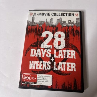 28 Days Later / 28 Weeks Later (DVD, 2007) Cillian Murphy Region 4