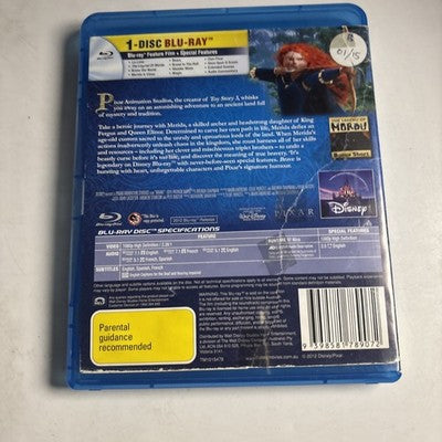 Brave (Blu-ray, 2012) Billy Connolly, Craig Ferguson, Emma Thompson All Regions