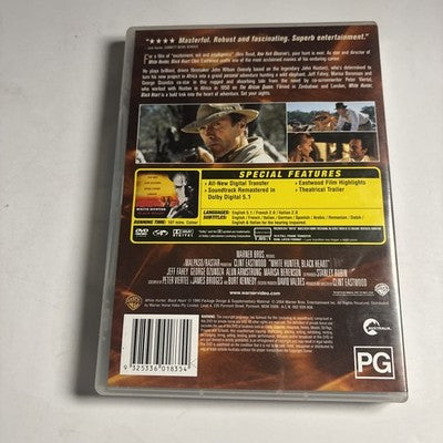 White Hunter, Black Heart (DVD, 1990) Clint Eastwood Region 4