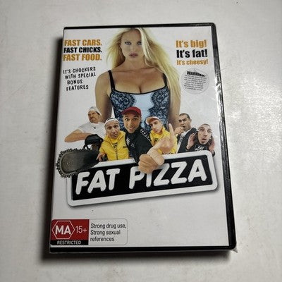 Fat Pizza (DVD, 2002) Paul Fenech Region 4 *New Sealed*