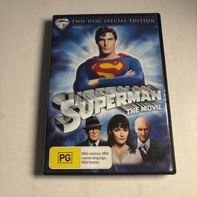 Superman - The Movie - Special Edition (DVD, 1978) Christopher Reeve Region 4
