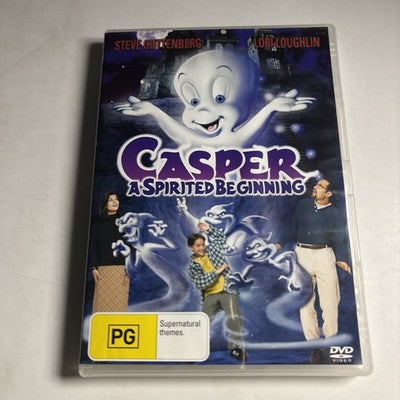 Casper A Spirited Beginning (DVD, 1997) Steve Guttenberg, Lori Loughlin Region 4