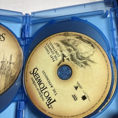 The Lord of the Rings - The Two Towers (Extended Edition, Blu-ray, 2002, 5-Disc)