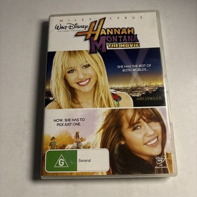 Hannah Montana - The Movie (DVD, 2009) Miley Cyrus, Taylor Swift  Region 4