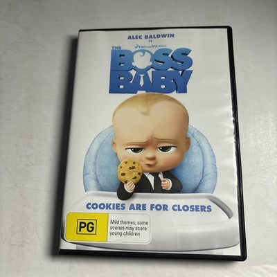 The Boss Baby (DVD, 2017) Alec Baldwin Region 4 NEW