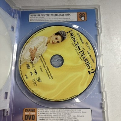 The Princess Diaries  / The Princess Diaries 2 (DVD 2006) Anne Hathaway Region 4