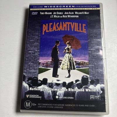Pleasantville (DVD, 1999) Reese Witherspoon, Tobey Maguire Region 4 NEW
