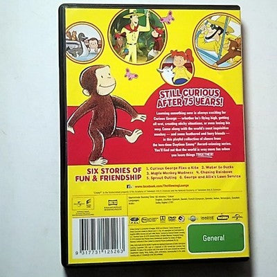 Curious George - Fun with Friends (DVD, 2016) Region 4,2