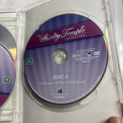 The Shirley Temple Collection (DVD, 1934, 4-Disc) Region 4